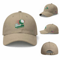 Golfing Dad Baseball Cap Best Grandpar Golf Ball Father's Day