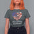 Baseball T Shirt For Women Love Of Country And Base Ball Vintage Heart USA Flag - Wonder Print Shop