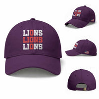 England Lions Soccer English Pride Baseball Cap