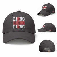 England Lions Soccer English Pride Baseball Cap
