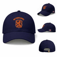 Netherlands Dutch Republic Lion Vintage Holland Crest Baseball Cap