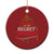 Funny Xmas Christmas Ornament On The Naughty List And I Regret Nothing Xmas Tree - Wonder Print Shop