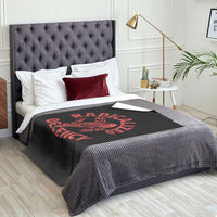 Radicalized By Basic Decency Throw Blanket Feminist Activist - Wonder Print Shop