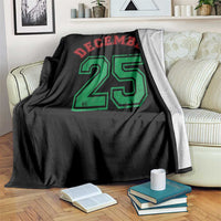 December 25 Christmas Sport Jersey Number Xmas Throw Blanket - Wonder Print Shop