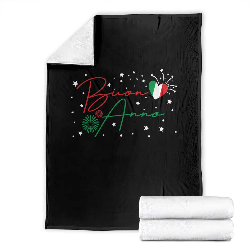 Funny Buon Anno Itlalian New Year Throw Blanket - Wonder Print Shop