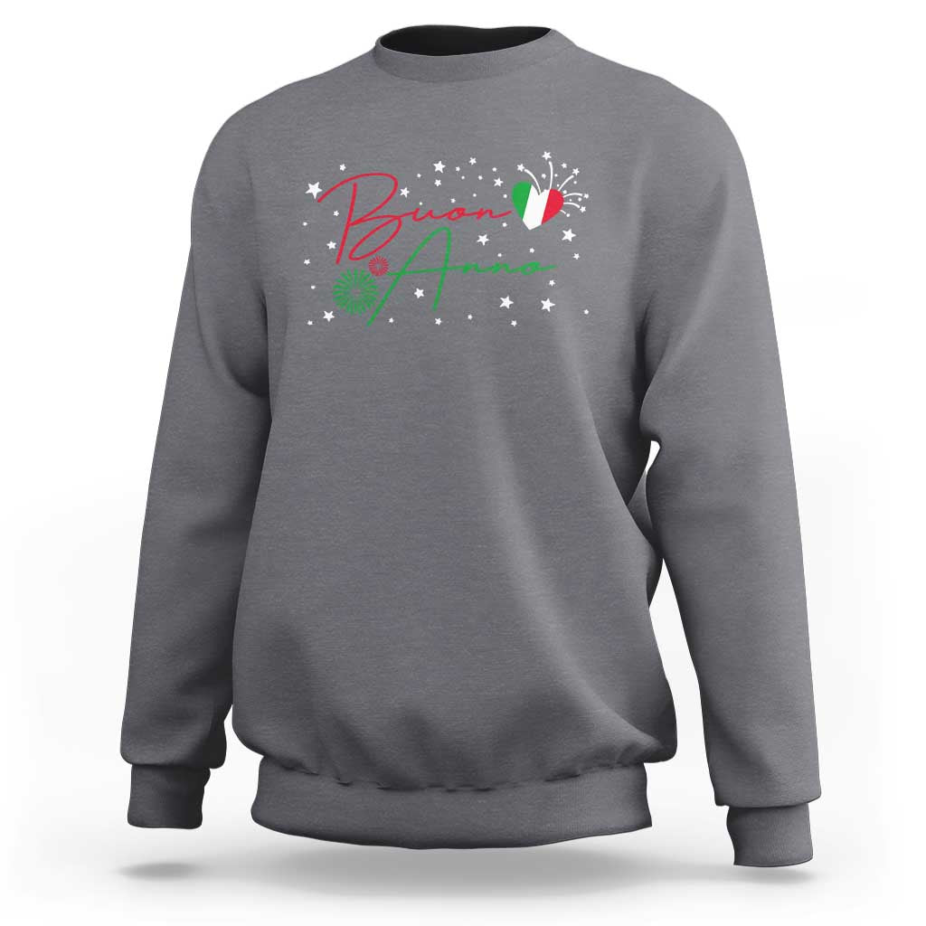 Funny Buon Anno Itlalian New Year Sweatshirt - Wonder Print Shop