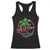 Gulf Of Mexico Forever Racerback Tank Top Beach Coconut Palm Tree Neon Light