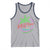 Gulf Of Mexico Forever Tank Top Beach Coconut Palm Tree Neon Light