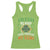 Funny Irish Blood Runs Through My Veins Racerback Tank Top Irish Pride Shamrock