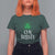 Funny 0% Irish St Patrick's Day T Shirt For Women Vintage Shamrock