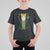 Funny St Patrick's Day Leprechaun Cosplay Tuxedo T Shirt For Kid