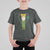 Funny St Patrick's Day Leprechaun Cosplay Tuxedo T Shirt For Kid