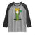 Funny St Patrick's Day Leprechaun Cosplay Tuxedo Raglan Shirt