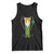 Funny St Patrick's Day Leprechaun Cosplay Tuxedo Tank Top