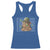 Funny Fight Me I'm Irish Racerback Tank Top Leprechaun Mug Shot St Patrick's Day