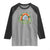 Funny St Patrick's Day Shenanigans Squad Raglan Shirt Rainbow Shamrock