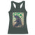 Funny St Patrick's Day Japanese Giant Monster Racerback Tank Top Vintage Shamrock