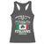 Funny St Patrick's Day Italian Racerback Tank Top Everyone Is A Little Irish On St Patrick's Day