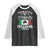 Funny St Patrick's Day Italian Raglan Shirt Everyone Is A Little Irish On St Patrick's Day