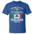 Funny St Patrick's Day Italian T Shirt Everyone Is A Little Irish On St Patrick's Day