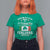 Funny St Patrick's Day Italian T Shirt For Women Everyone Is A Little Irish On St Patrick's Day