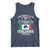 Funny St Patrick's Day Italian Tank Top Everyone Is A Little Irish On St Patrick's Day