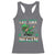 Funny Let The Shenanigans Begin Racerback Tank Top Dabbing Leprechaun St Patrick's Day