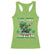 Funny Let The Shenanigans Begin Racerback Tank Top Dabbing Leprechaun St Patrick's Day