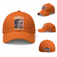 Franklin D Roosevelt Baseball Cap Great Depression New Deal With It