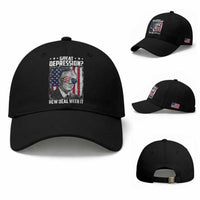 Franklin D Roosevelt Baseball Cap Great Depression New Deal With It
