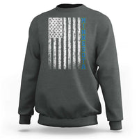 Minnesota MN State Pride Vintage American Flag Sweatshirt