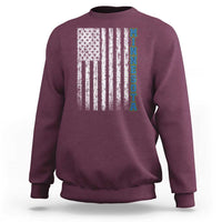 Minnesota MN State Pride Vintage American Flag Sweatshirt