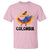 Colombianas T Shirt Colombia Cumbia Butterfly Flag Roots - Wonder Print Shop