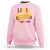 Funny Colombia Food Sweatshirt Little Empanada Colombian Flag - Wonder Print Shop