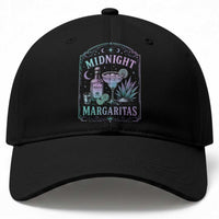 Midnight Margaritas Halloween Witch Cocktail Lover Baseball Cap