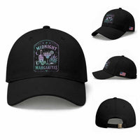 Midnight Margaritas Halloween Witch Cocktail Lover Baseball Cap