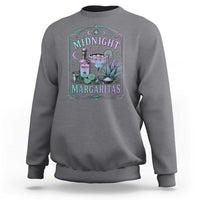 Midnight Margaritas Halloween Witch Cocktail Lover Sweatshirt