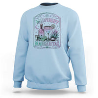 Midnight Margaritas Halloween Witch Cocktail Lover Sweatshirt