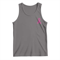 Breast Cancer Awareness Leopard Pink Ribbon Tank Top