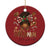 Have A Melanin Xmas African American Girl Xmas Christmas Ornament - Wonder Print Shop