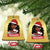 African American Xmas Christmas Ornament Santa's Favorite Melanin Santa Girl - Wonder Print Shop