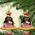 African American Xmas Christmas Ornament Santa's Favorite Melanin Santa Girl - Wonder Print Shop