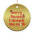 Funny First Xmas Christmas Ornament Sorry Santa I Drank The Milk Gingerbread - Wonder Print Shop