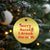 Funny First Xmas Christmas Ornament Sorry Santa I Drank The Milk Gingerbread - Wonder Print Shop