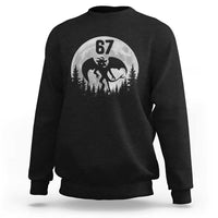Funny Jersey Devil 67 Moon Night Stroll Sweatshirt - Wonder Print Shop
