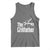 Funny BBQ Grilling Tank Top The Grillfather Vintage Father's Day