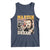 MLK Day His Dream Is My Dream Tank Top Martin Luther King Vintage American Flag Black History Month