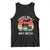 Funny Smoke Meat Not Meth Tank Top Retro Vintage Grilling BBQ