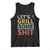 Funny BBQ Grilling Let's Grill Some Shit Tank Top Retro Vintage Barbecue Father's Day