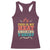 Funny Grilling BBQ Racerback Tank Top This Is My Meat Smoking Shirt Retro Fork Father's Day